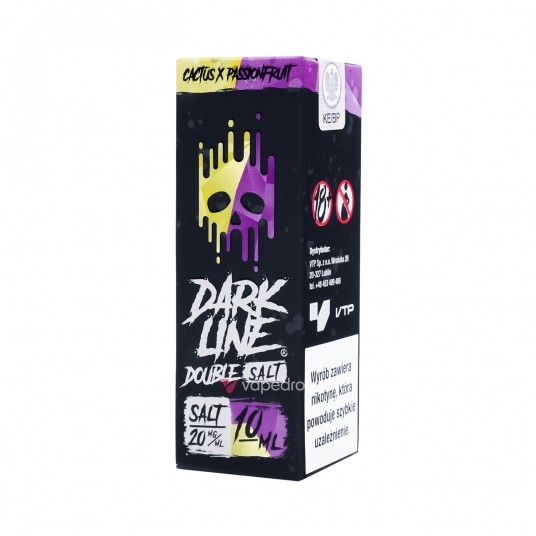 SALT TPD DARK LINE DOUBLE 20MG 10ML - CACTUS X PASSIONFRUIT -zdjęcie numer 1