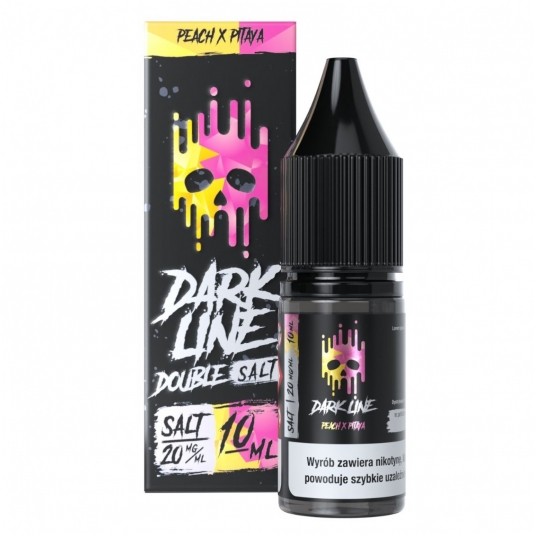 SALT TPD DARK LINE DOUBLE 20MG 10ML - PEACH PITAYA -zdjęcie numer 1