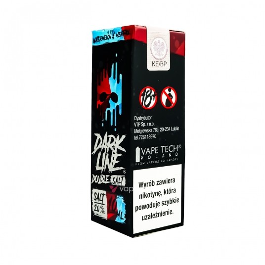 SALT TPD DARK LINE DOUBLE 20MG 10ML - WATERMELON X MENTHOL -zdjęcie numer 1