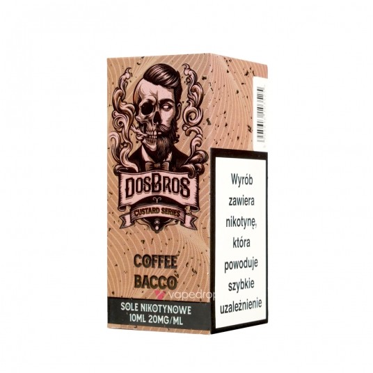 SALT TPD DOSBROSS 20MG 10ML - COFFEE BACCO -zdjęcie numer 1