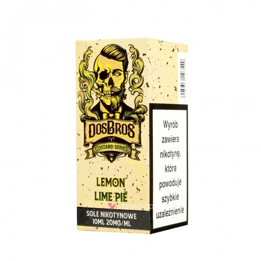 SALT TPD DOSBROSS 20MG 10ML - LEMON LIME PIE -zdjęcie numer 1