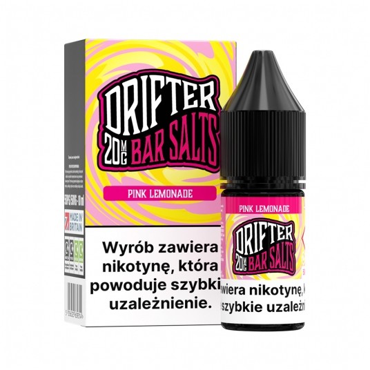 SALT TPD DRIFTER SALTS 20MG 10ML - PINK LEMONADE -zdjęcie numer 1