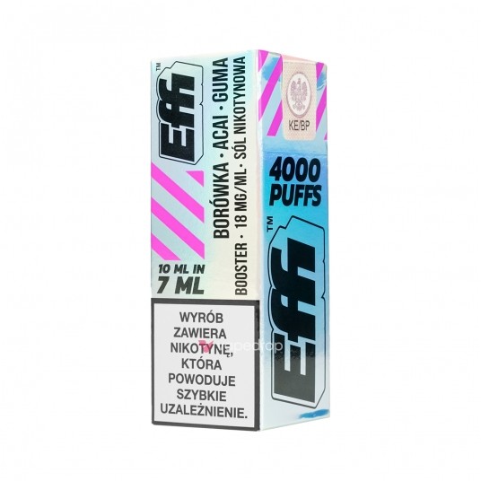 SALT TPD EFFI SALTS 18MG 7ML - BORÓWKA ACAI GUMA -zdjęcie numer 1