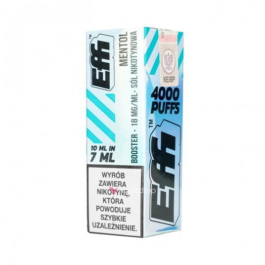 SALT TPD EFFI SALTS 18MG 7ML - MENTOL -zdjęcie numer 1
