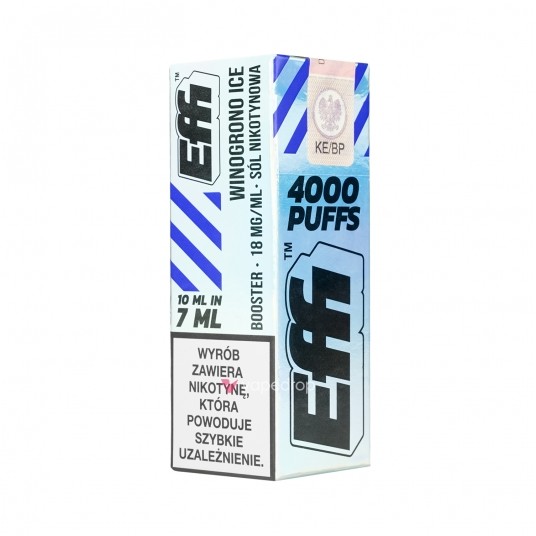 SALT TPD EFFI SALTS 18MG 7ML - WINOGRONO ICE -zdjęcie numer 1