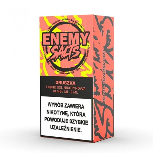 SALT TPD ENEMY SALTS 18MG 9ML - GRUSZKA -zdjęcie numer 1