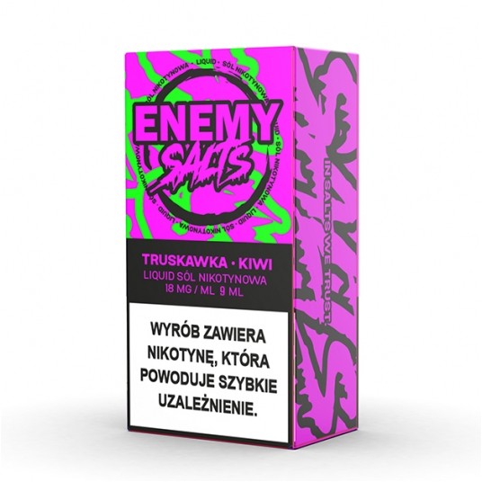 SALT TPD ENEMY SALTS 18MG 9ML - TRUSKAWKA KIWI -zdjęcie numer 1
