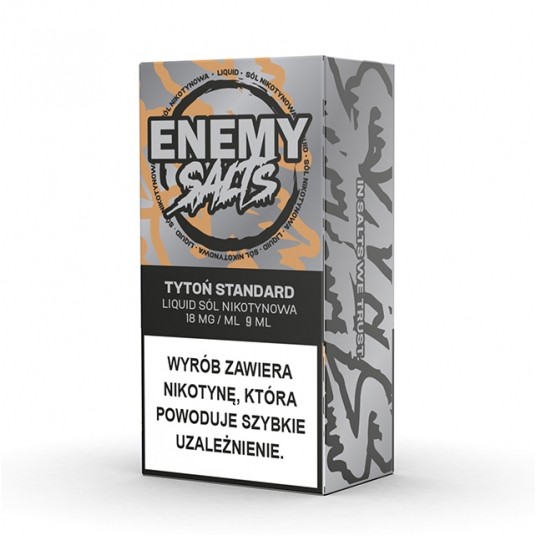 SALT TPD ENEMY SALTS 18MG 9ML - TYTOŃ STANDARD -zdjęcie numer 1