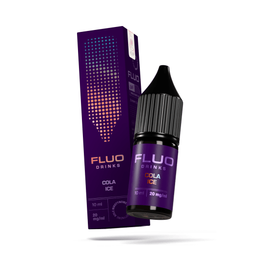 SALT TPD FLUO DRINKS 20MG 10ML - COLA ICE -zdjęcie numer 1