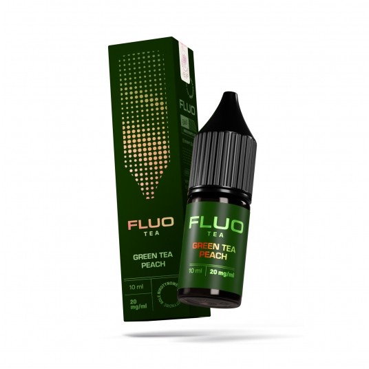 SALT TPD FLUO TEA 20MG 10ML - GREEN TEA PEACH -zdjęcie numer 1