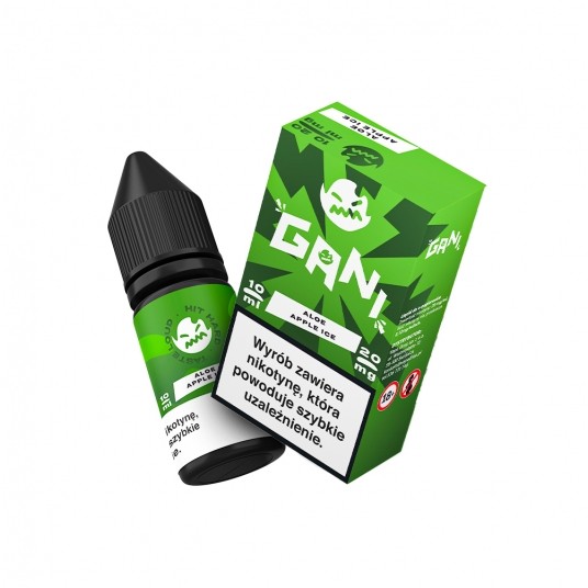 SALT TPD GANI 20MG 10ML - ALOE APPLE ICE -zdjęcie numer 1