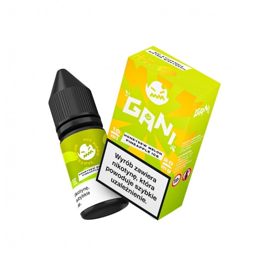SALT TPD GANI 20MG 10ML - HONEYDEW MELON PINEAPPLE ICE -zdjęcie numer 1