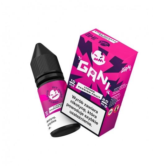 SALT TPD GANI 20MG 10ML - LYCHEE PASSION FRUIT -zdjęcie numer 1