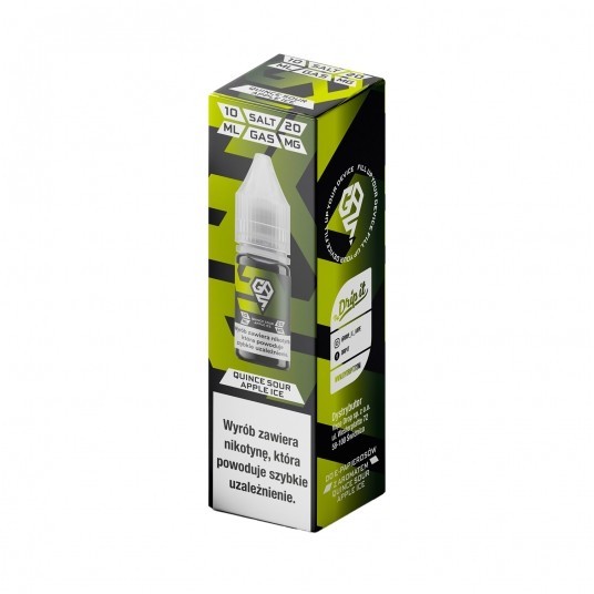 SALT TPD GAS 20MG 10ML - QUINCE SOUR APPLE ICE -zdjęcie numer 1