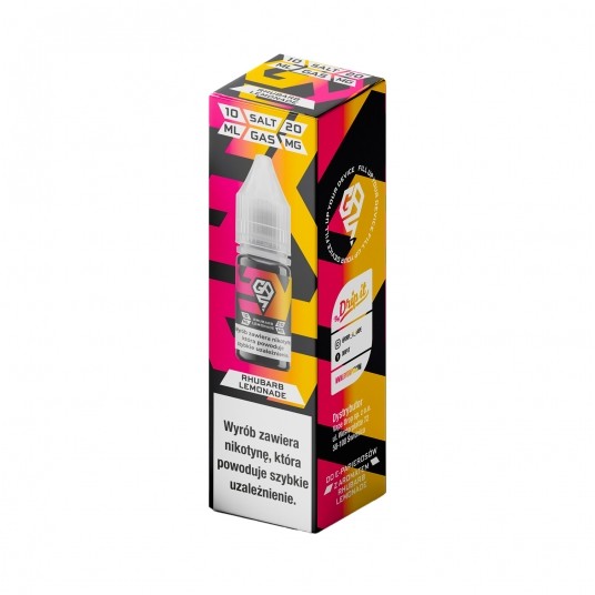 SALT TPD GAS 20MG 10ML - RHUBARB LEMONADE -zdjęcie numer 1