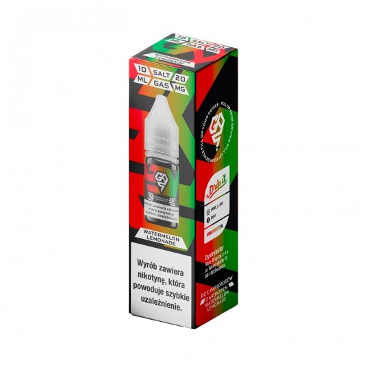 SALT TPD GAS 20MG 10ML - WATERMELON LEMONADE -zdjęcie numer 1