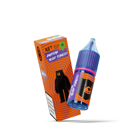 SALT TPD GO BEARS NET 20MG 10ML - AMERICAN MIXED TOBACCO -zdjęcie numer 1