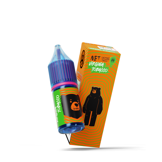 SALT TPD GO BEARS NET 20MG 10ML - VIRGINIA TOBACCO -zdjęcie numer 1