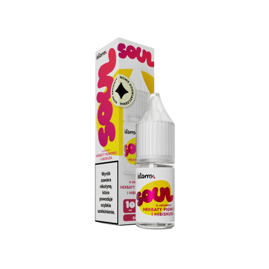 SALT TPD KLARRO SOUL 20MG 10ML - HERBATA PIGWA & HIBISKUS -zdjęcie numer 1