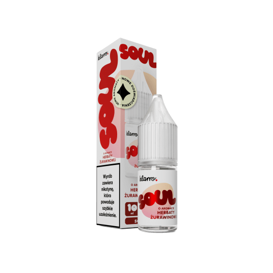 SALT TPD KLARRO SOUL 20MG 10ML - HERBATA ŻURAWINOWA -zdjęcie numer 1