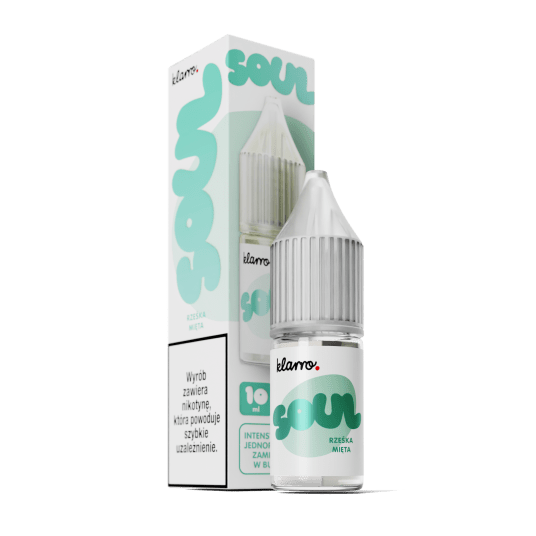 SALT TPD KLARRO SOUL 20MG 10ML - LODOWA MIĘTA (RZEŚKA MIĘTA) -zdjęcie numer 1
