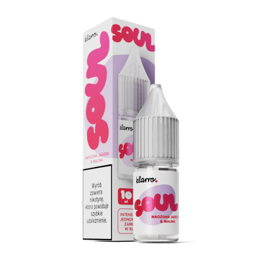 SALT TPD KLARRO SOUL 20MG 10ML - MROŻONA JAGODA & MALINA -zdjęcie numer 1