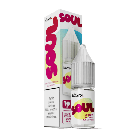 SALT TPD KLARRO SOUL 20MG 10ML - MROŻONA LEMONIADA ŻURAWINOWA -zdjęcie numer 1