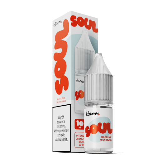 SALT TPD KLARRO SOUL 20MG 10ML - MROŻONA TRUSKAWKA -zdjęcie numer 1
