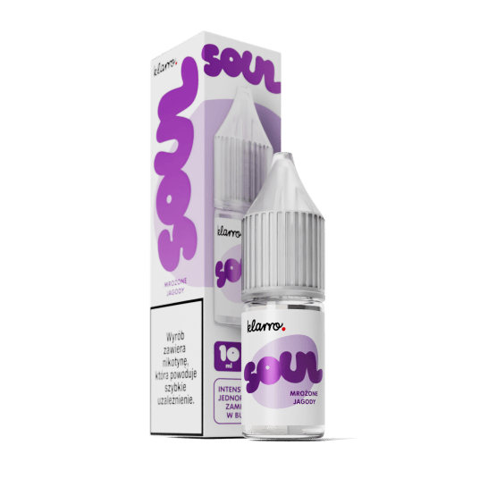 SALT TPD KLARRO SOUL 20MG 10ML - MROŻONE JAGODY -zdjęcie numer 1