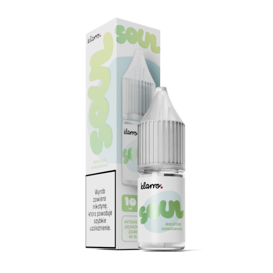 SALT TPD KLARRO SOUL 20MG 10ML - MROŻONE WINOGRONO -zdjęcie numer 1