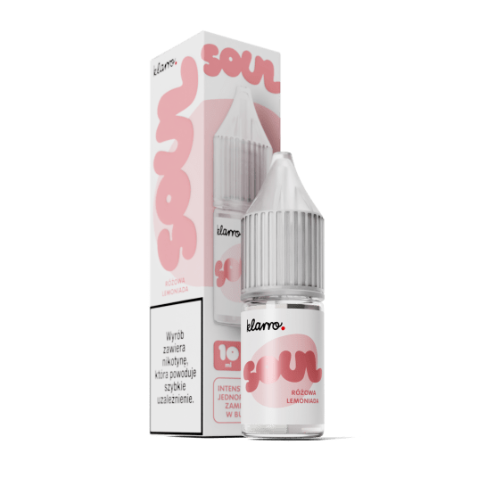 SALT TPD KLARRO SOUL 20MG 10ML - RÓŻOWA LEMONIADA -zdjęcie numer 1
