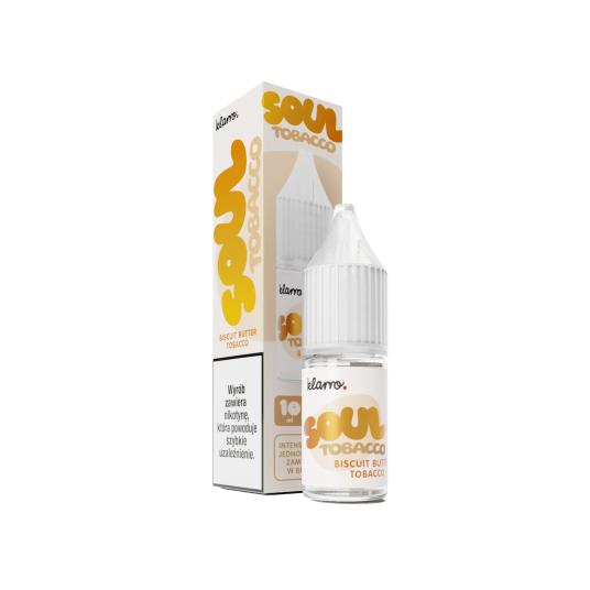 SALT TPD KLARRO SOUL 20MG 10ML - TOBACCO BISCUIT BUTTER -zdjęcie numer 1