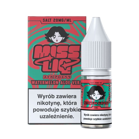 SALT TPD MISS LIQ 20MG 8ML - WATERMELON ALOE VERA -zdjęcie numer 1
