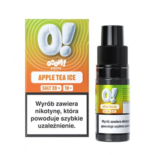 SALT TPD OSOM! 20MG 10ML - APPLE TEA ICE -zdjęcie numer 1