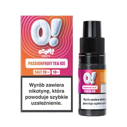 SALT TPD OSOM! 20MG 10ML - PASSIONFRUIT TEA ICE -zdjęcie numer 1