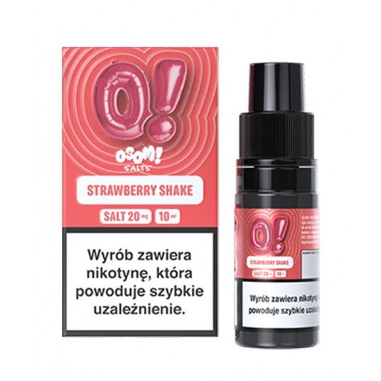 SALT TPD OSOM! 20MG 10ML - STRAWBERRY SHAKE -zdjęcie numer 1