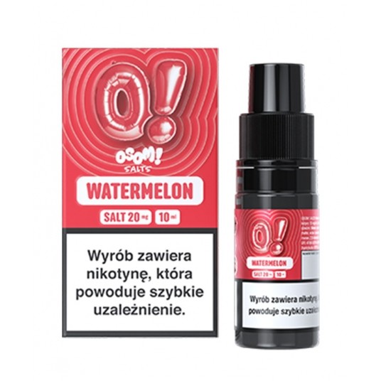 SALT TPD OSOM! 20MG 10ML - WATERMELON -zdjęcie numer 1