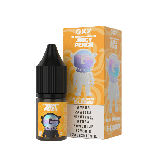 SALT TPD OXY 20MG 8ML - JUICE PEACH -zdjęcie numer 1
