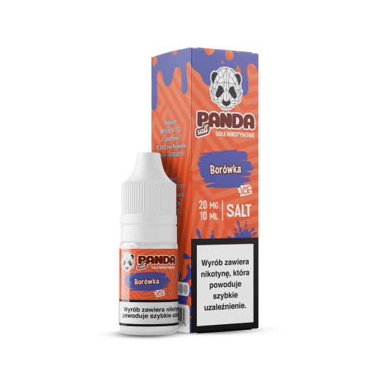 SALT TPD PANDA 20MG 10ML - BORÓWKA ICE -zdjęcie numer 1