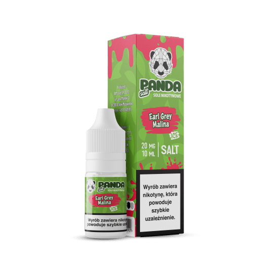 SALT TPD PANDA 20MG 10ML - EARL GREY MALINA ICE -zdjęcie numer 1