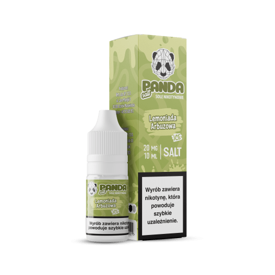 SALT TPD PANDA 20MG 10ML - LEMONIADA ARBUZOWA ICE -zdjęcie numer 1