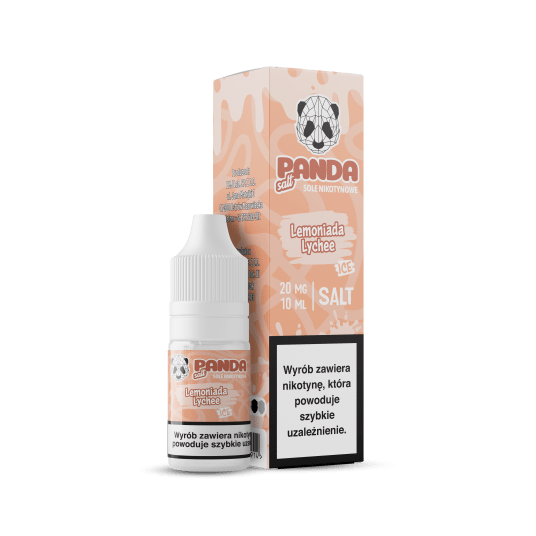 SALT TPD PANDA 20MG 10ML - LEMONIADA LYCHEE ICE -zdjęcie numer 1