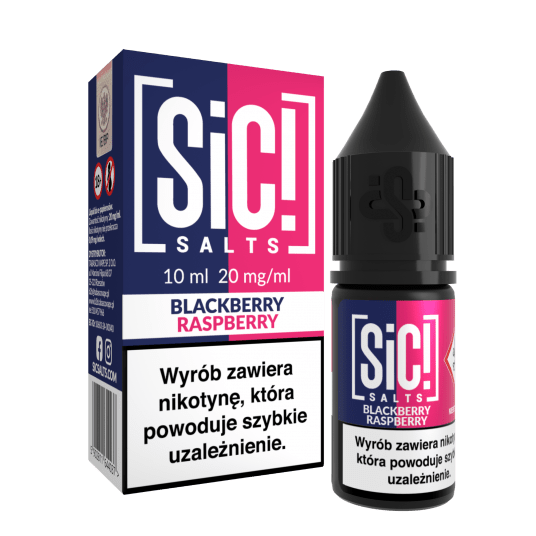 SALT TPD SIC! DUPLEX 20MG 10ML - BLACKBERRY RASPBERRY -zdjęcie numer 1