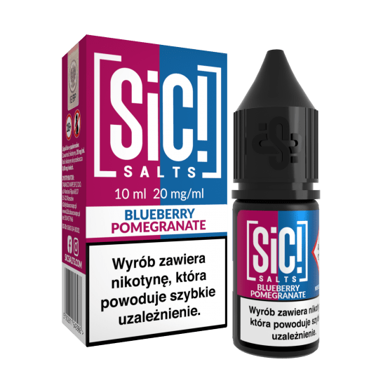 SALT TPD SIC! DUPLEX 20MG 10ML - BLUEBERRY POMAGRANATE -zdjęcie numer 1