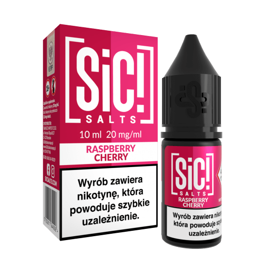 SALT TPD SIC! DUPLEX 20MG 10ML - RASPBERRY CHERRY -zdjęcie numer 1