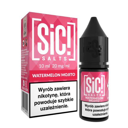 SALT TPD SIC! MOJITO 20MG 10ML - WATERMELON MOJITO -zdjęcie numer 1