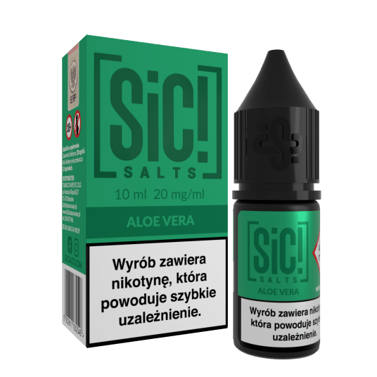 SALT TPD SIC! SIMPLEX 20MG 10ML - ALOE VERA -zdjęcie numer 1