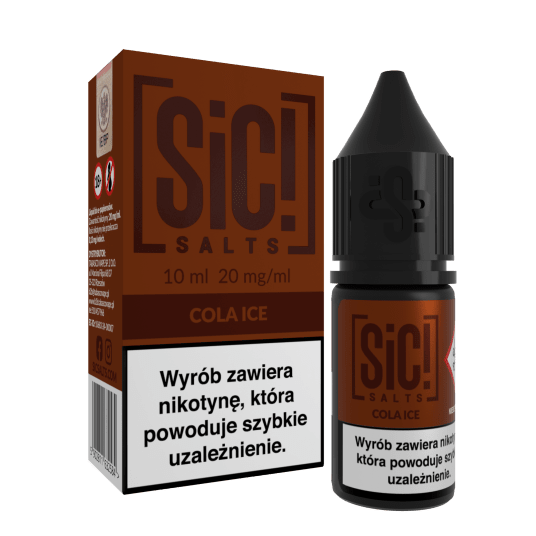SALT TPD SIC! SIMPLEX 20MG 10ML - COLA ICE -zdjęcie numer 1