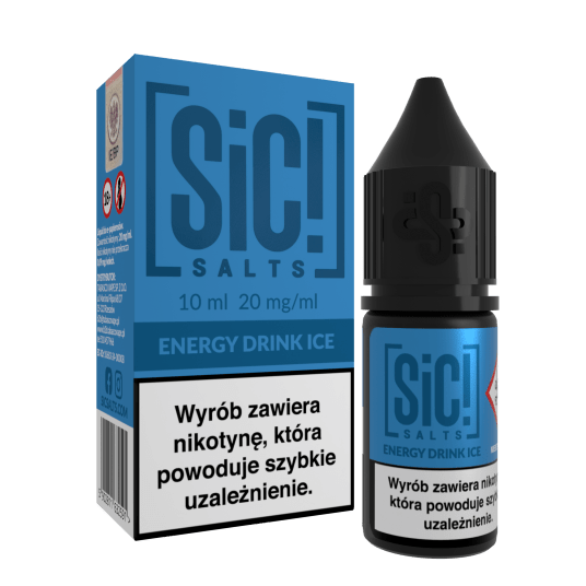 SALT TPD SIC! SIMPLEX 20MG 10ML - ENERGY DRINK ICE -zdjęcie numer 1