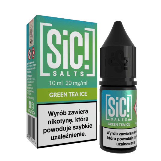 SALT TPD SIC! THEA 20MG 10ML - GREEN TEA ICE -zdjęcie numer 1